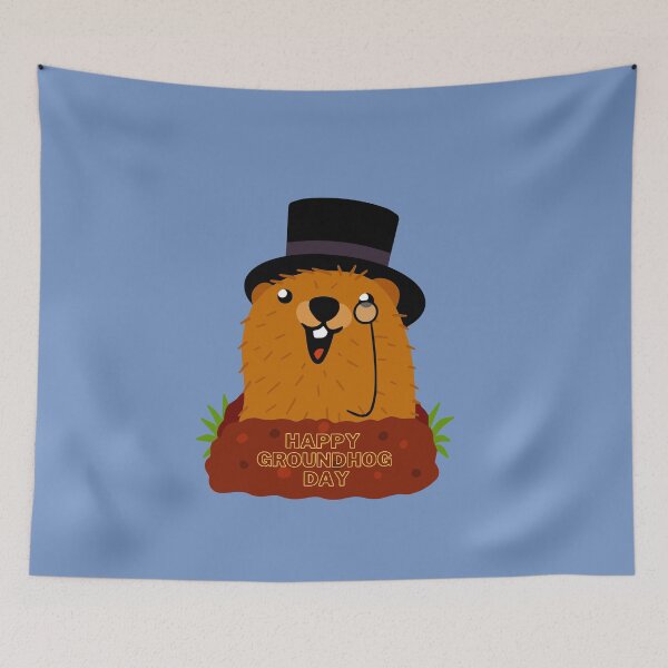 Item preview, GROUNDHOG DAY designed and sold by ZubiyaArt.