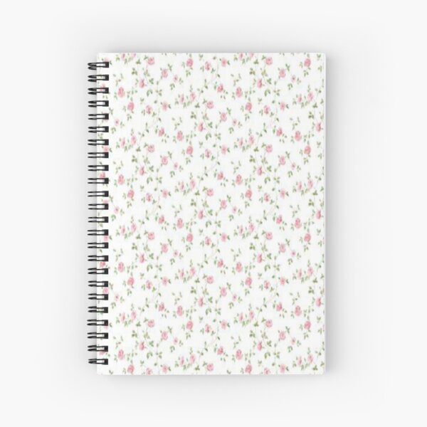 Coquette floral pattern  Spiral Notebook