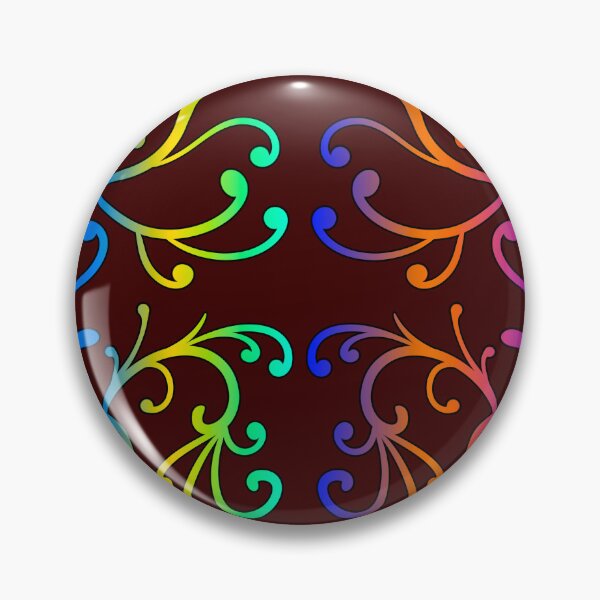 Item preview, rainbow ornament pattern designed and sold by Arzu Abbas.