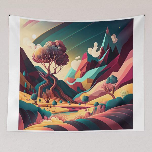 Item preview, Landscape #172 designed and sold by Cheese Design Studio.