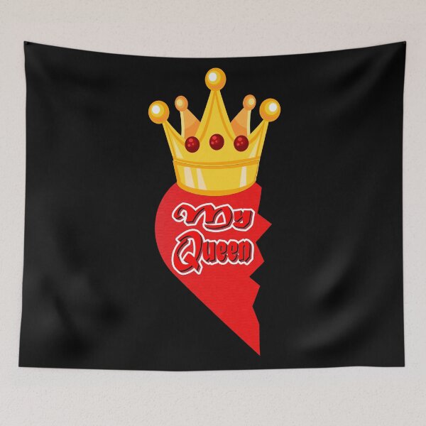 Item preview, Queen & King Valentines Day for Her designed and sold by K0tK0tu.