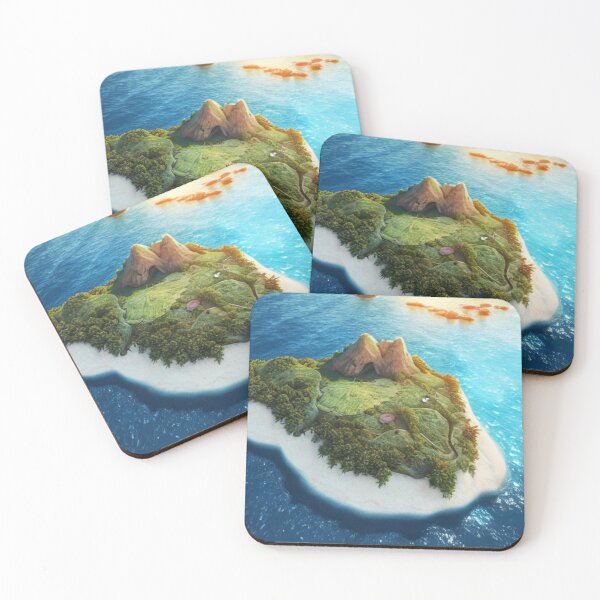 Item preview, Isle of Solitude - Marine Paradise - Coastal Sanctuary designed and sold by WBP Mart.