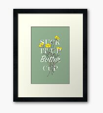 Saugen Sie es Butterblume auf Gerahmter Kunstdruck