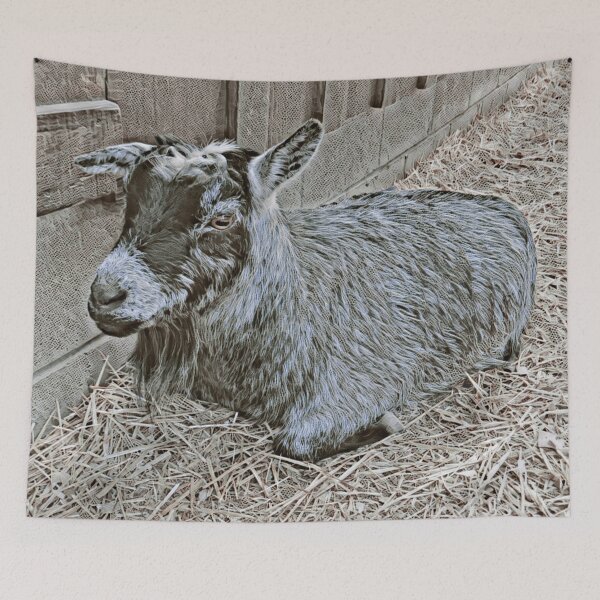 Item preview, Grey Goat No.1A designed and sold by MaryLinH.