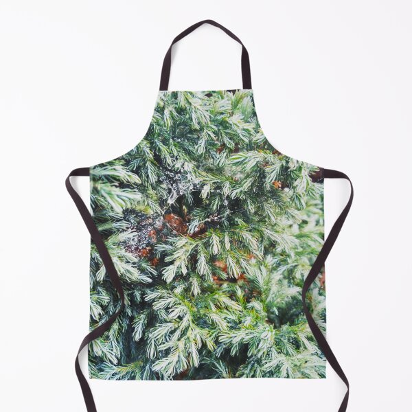 Item preview, Fir tree covered with drops of rain designed and sold by helenkaiy.