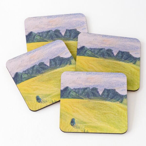 Item preview, Colored Pencil Field designed and sold by ptaradactyl.