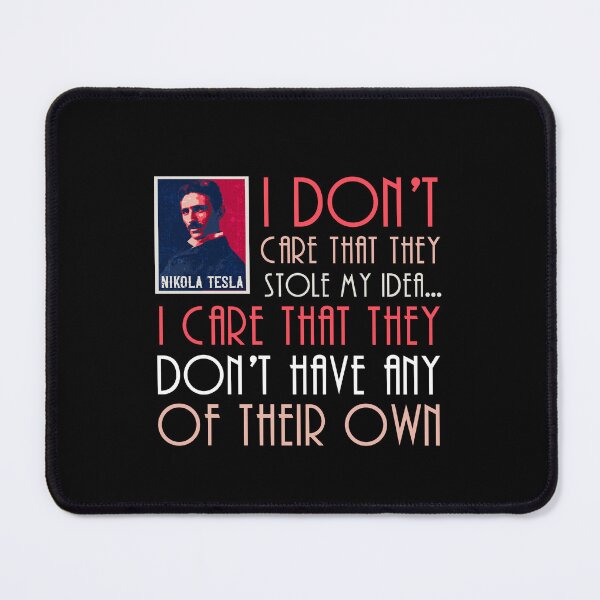 Item preview, Unsung hero Nikola Tesla, quotes by Nikola Tesla  designed and sold by HomeCoquette.