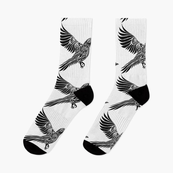 Item preview, tribal flying crow designed and sold by albertocubatas.