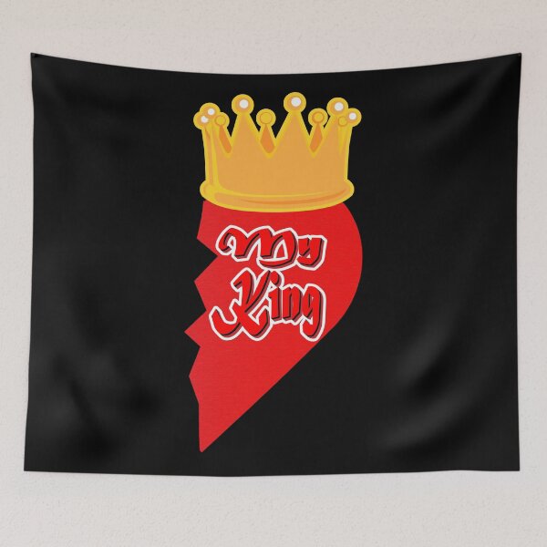 Item preview, Queen & King Valentines Day for Him designed and sold by K0tK0tu.