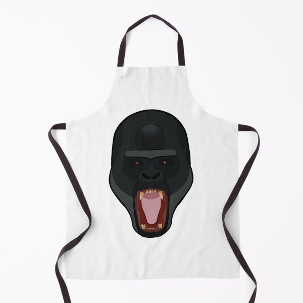 Item preview, Gorilla monkey face designed and sold by MaxFilms.