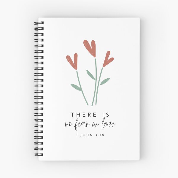 Item preview, 1 John 4:18|No Fear in Love| designed and sold by TheLogosStudio.