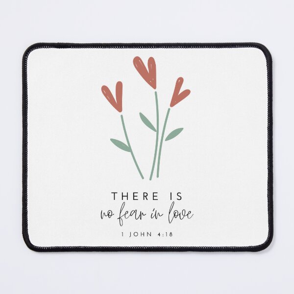 Item preview, 1 John 4:18|No Fear in Love| designed and sold by TheLogosStudio.