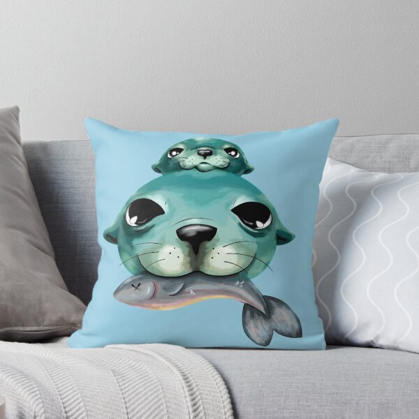 Item preview, Sea Lion Mom and Pup designed and sold by Lady-Lilac.