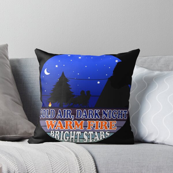 Item preview, Cold Air dark night warm fire bright stars designed and sold by Deco-Design.