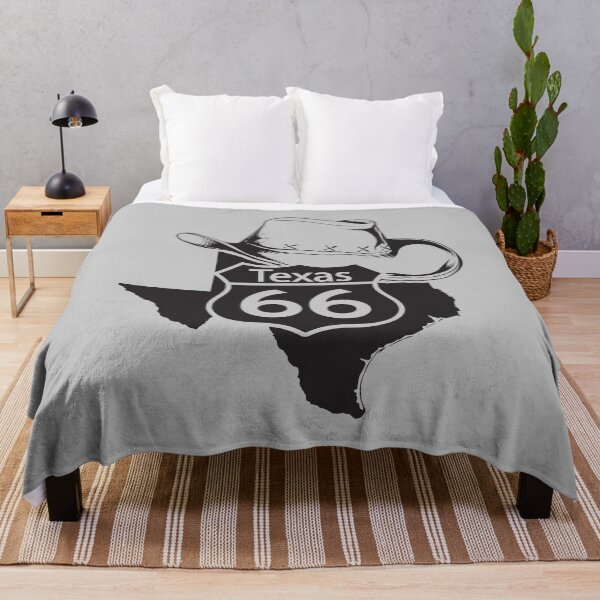 Item preview, For Truck Driver Texas Route 66 Black designed and sold by AndrewStep.