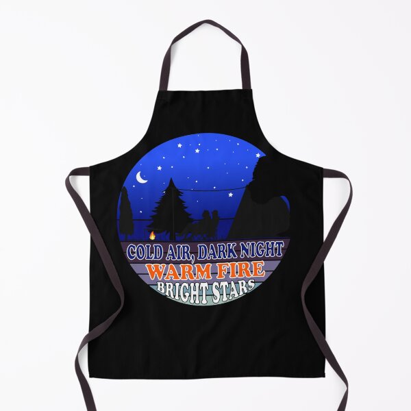 Item preview, Cold Air dark night warm fire bright stars designed and sold by Deco-Design.