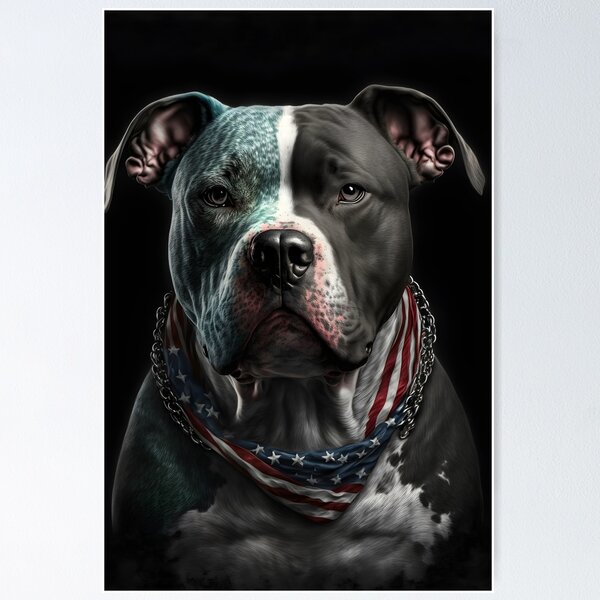 Bully - English Bull Terrier Poster for Sale by DoggyStyles