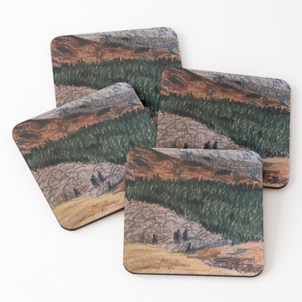 Item preview, Colored Pencil  Forest designed and sold by ptaradactyl.