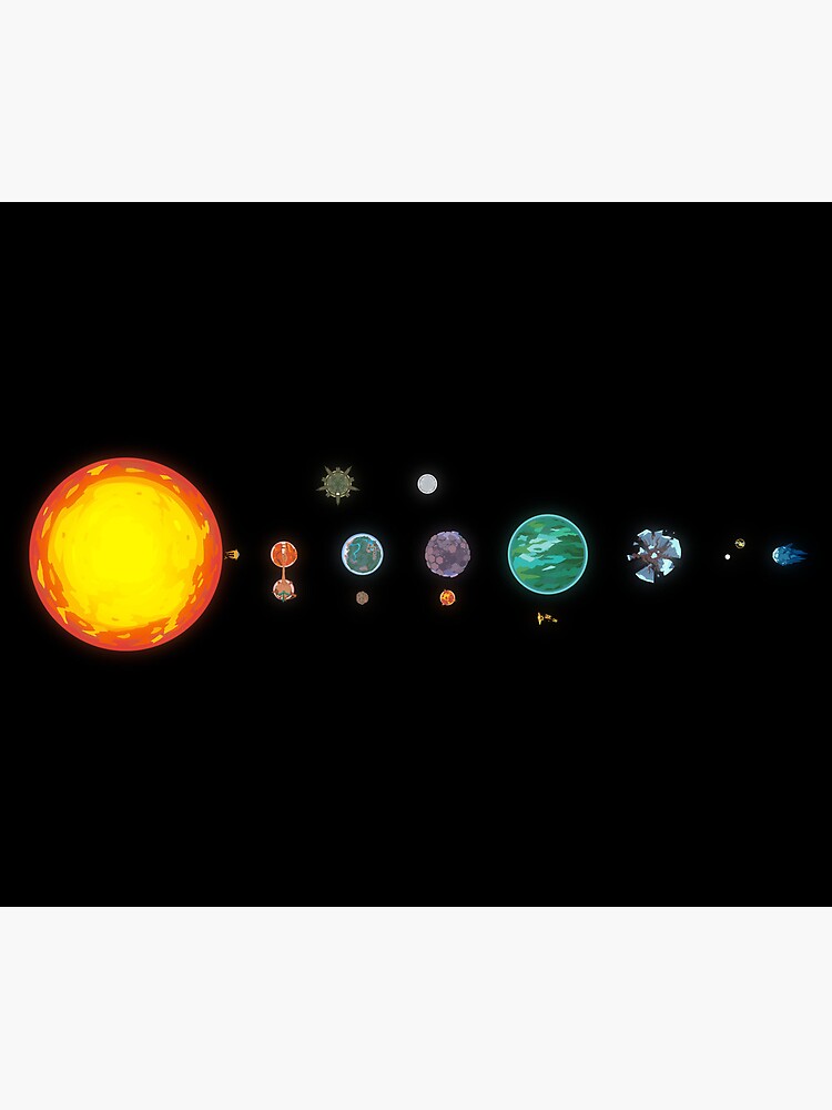A Map of the Solar System : r/outerwilds