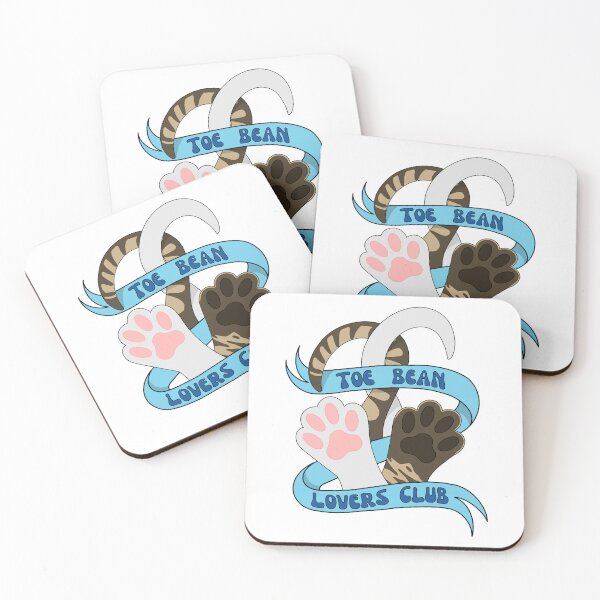 Item preview, Toe Bean Lovers Club W and BT - Blue Banner designed and sold by emmacatwheels.