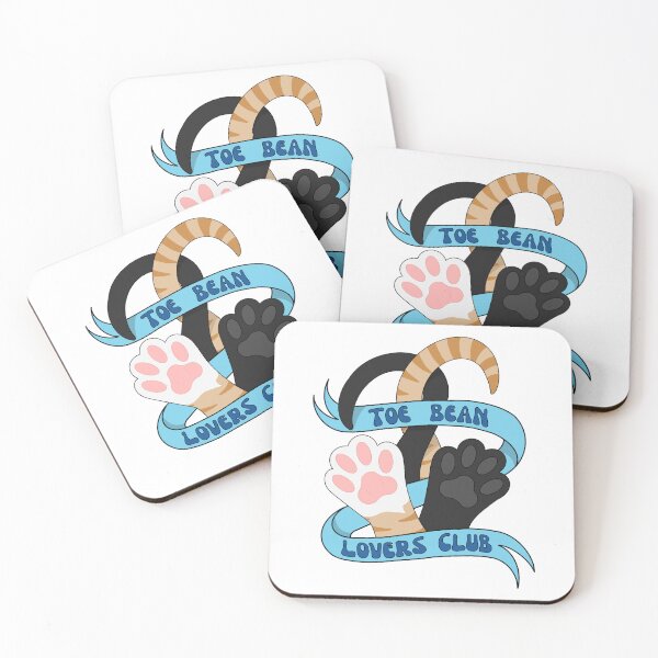 Item preview, Toe Bean Lovers Club OT and B - Blue Banner designed and sold by emmacatwheels.