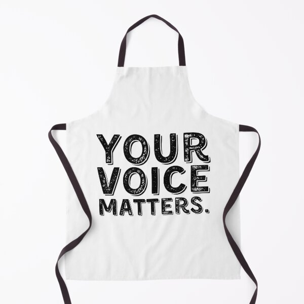 Item preview, Your Voice Matters - quote for writers with grunge texture designed and sold by thephoenixsoul.
