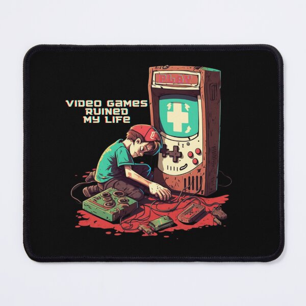 Item preview, Video Games Ruined My Life (bitchy boy) designed and sold by Robo-toons.