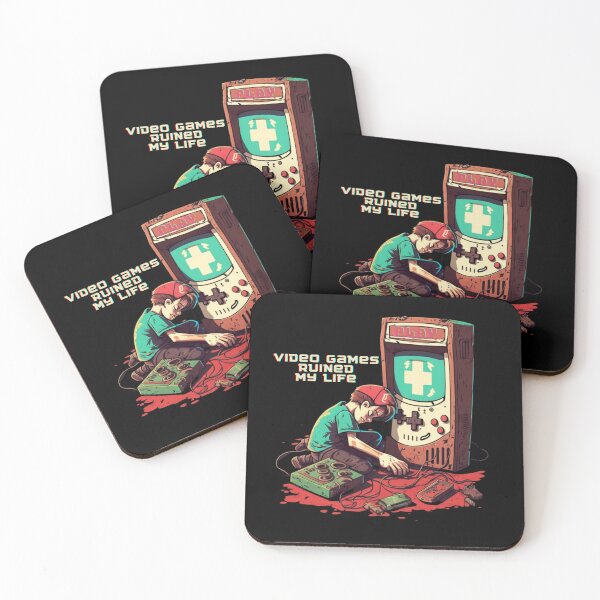 Item preview, Video Games Ruined My Life (bitchy boy) designed and sold by Robo-toons.