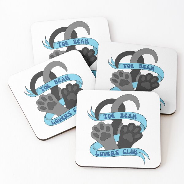 Item preview, Toe Bean Lovers Club G and B - Blue Banner designed and sold by emmacatwheels.