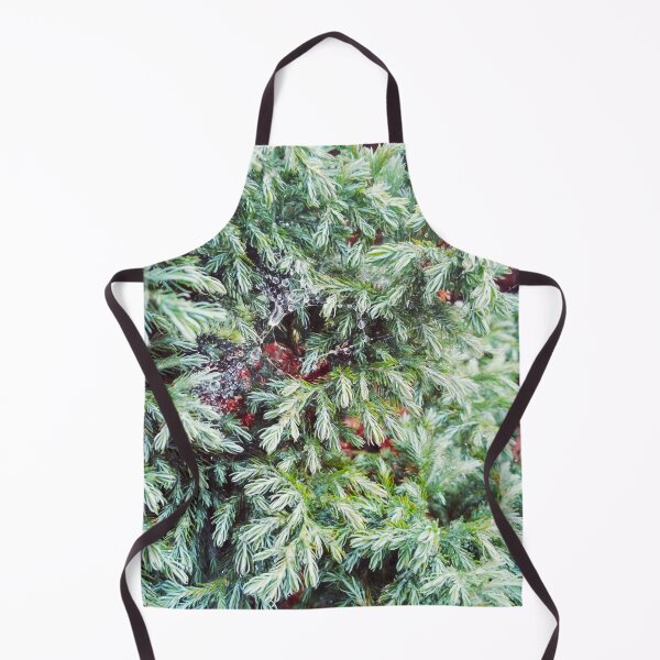Item preview, Fir tree covered with drops of rain designed and sold by helenkaiy.