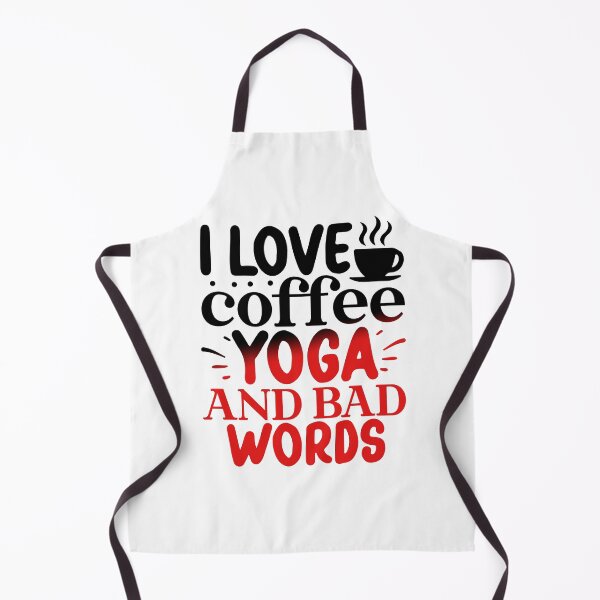 Item preview, I Love Coffee, Yoga and Bad Words designed and sold by Sick Creativity.
