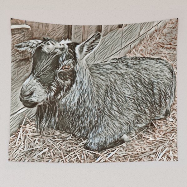 Item preview, Goat No.1B designed and sold by MaryLinH.