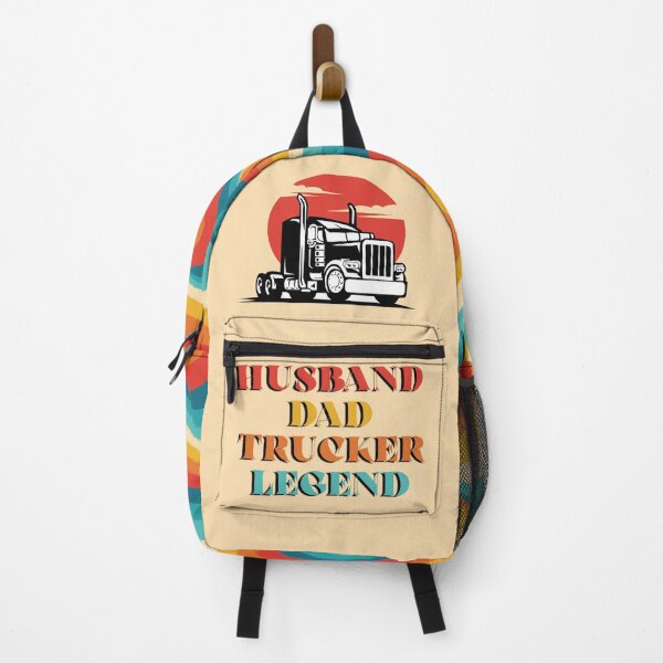 Item preview, Husband Dad Trucker Legend Retro Art designed and sold by Abhitha Mohan.
