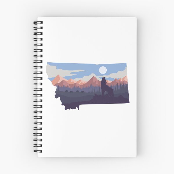 Item preview, Montana map and nature designed and sold by landscapeworlds.