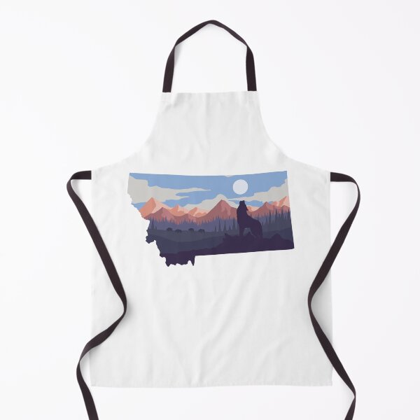 Item preview, Montana map and nature designed and sold by landscapeworlds.