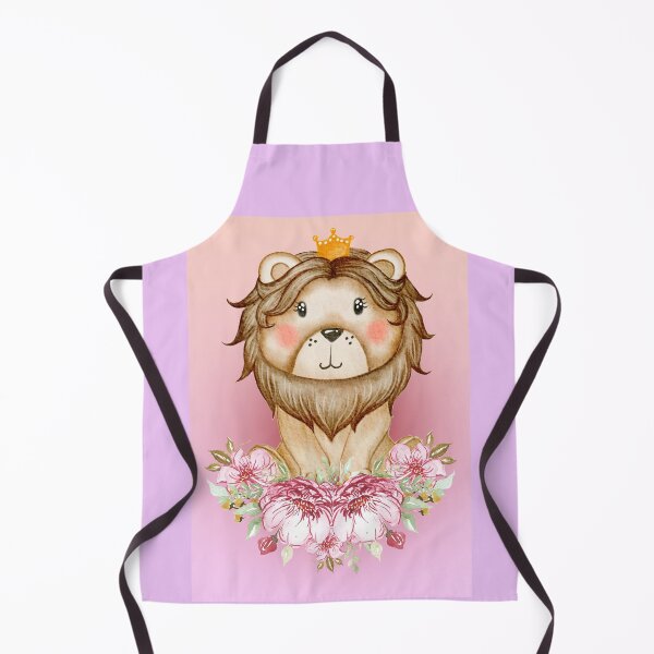 Item preview, baby lion cub on a pink background designed and sold by trickydee.
