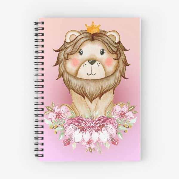 Item preview, baby lion cub on a pink background designed and sold by trickydee.