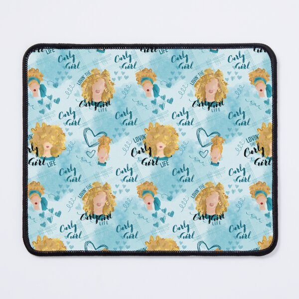 Item preview, Loving the Curly Girl Life (Blonde) designed and sold by Curly-Cuties.