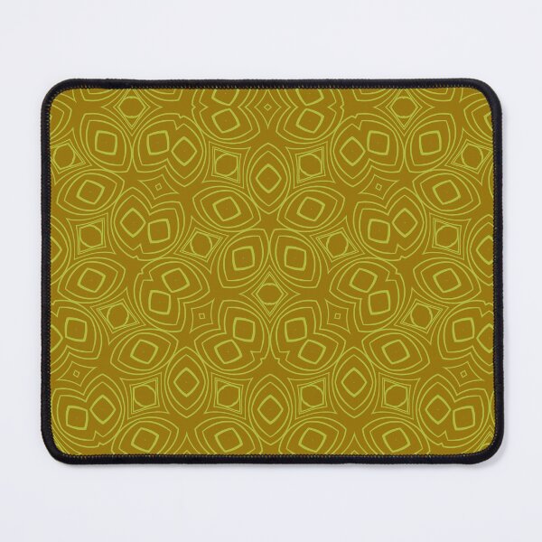 Item preview, Apple, Geometric / Abstract, Vector Shapes Overlayed In  Mustard, And Lime. designed and sold by I-Desire.