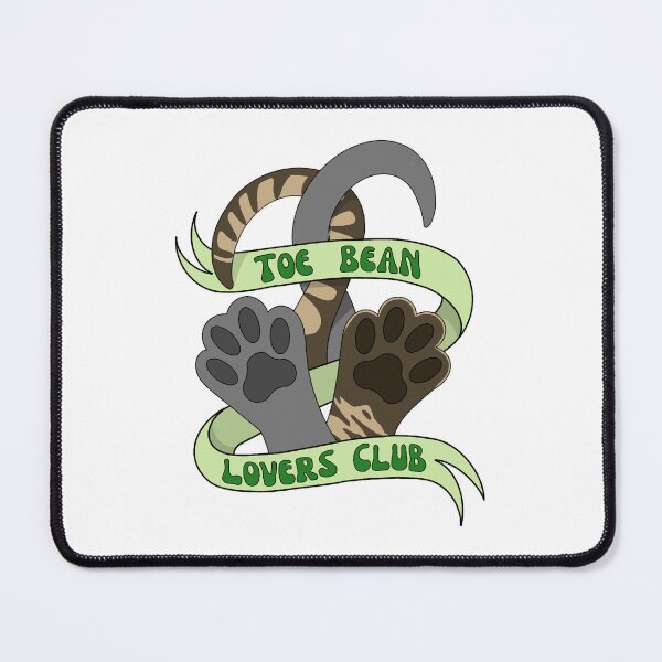 Item preview, Toe Bean Lovers Club BT and G - Green Banner designed and sold by emmacatwheels.