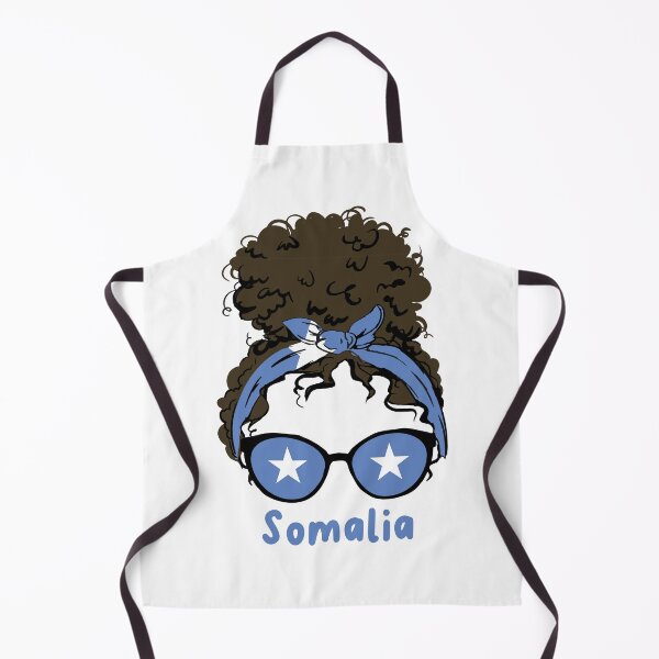 Item preview, Black Girl Messy Bun Somalian Girl designed and sold by MasterKlaw.