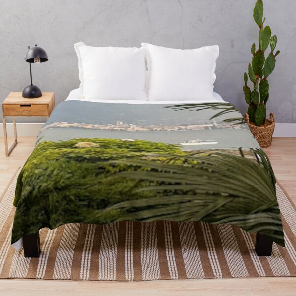 Item preview, Discovering the Best of Italian Lakes: Viewing a Boat Ride to Borromean Islands on Lake Maggiore, through beautiful palm trees designed and sold by PhotografeeMrsB.