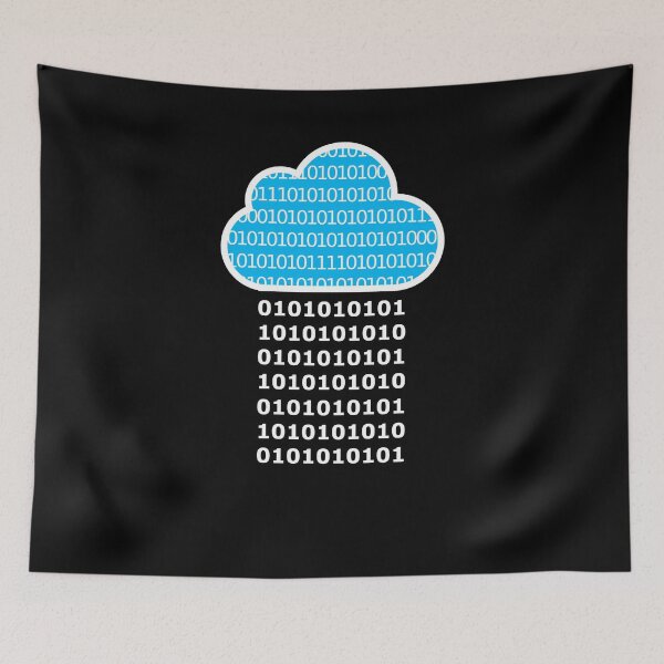 Item preview, Binary Raining Cloud - Developers' Special designed and sold by Maindy.
