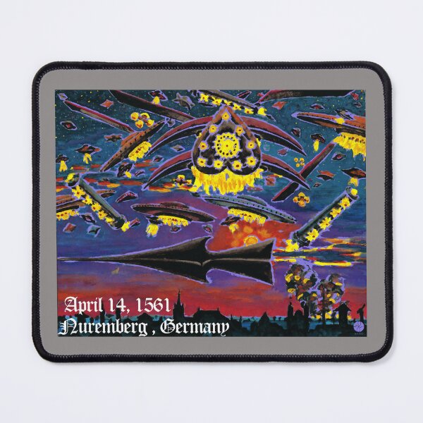 Item preview, 1561 Celestial Phenomenon Over Nuremberg designed and sold by jesslynnstudio.