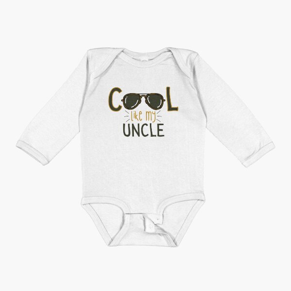 Item preview, Cool Like My Uncle Baby Onesie  designed and sold by MissE Designs.