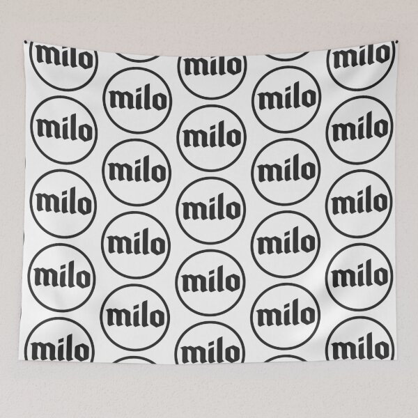 Item preview, MILO (Black) designed and sold by LaughterAndWar.