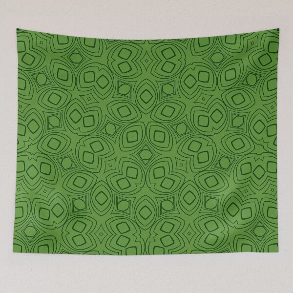 Item preview, Apple, Geometric / Abstract, Vector Shapes Overlayed In Sage, And Lime. designed and sold by I-Desire.