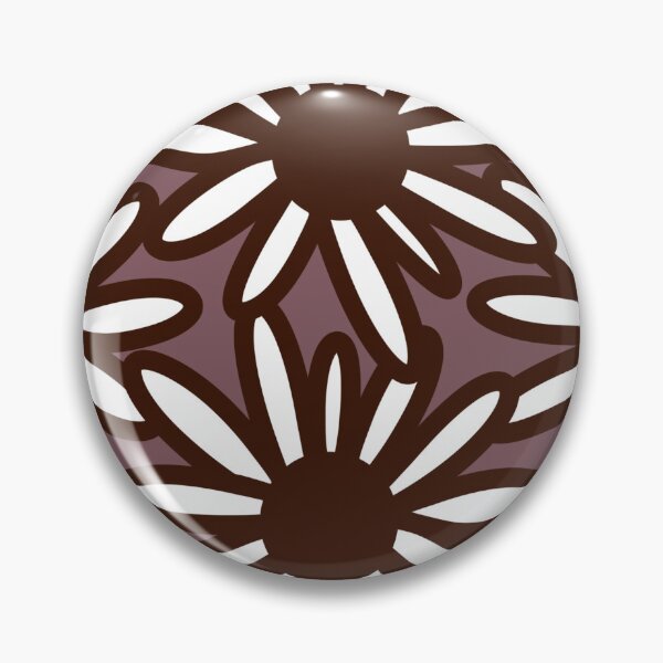 Item preview, Spring And Summer White Daisies Pattern In Muted Colors Mulberry designed and sold by scorpiolane.