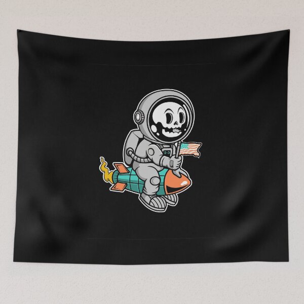 Item preview, Funny Astronaut Rocket Cartoon Graphic Cool Design Streetwear designed and sold by PECCATOR.