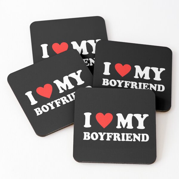 Item preview, I Love My Boyfriend, I Heart My Boyfriend, I Love My Boyfriend Gift, BF designed and sold by FirnandArt.